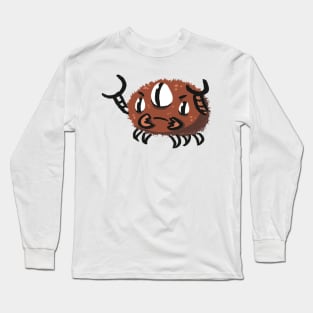 Crab Bug Doodle Monster Long Sleeve T-Shirt